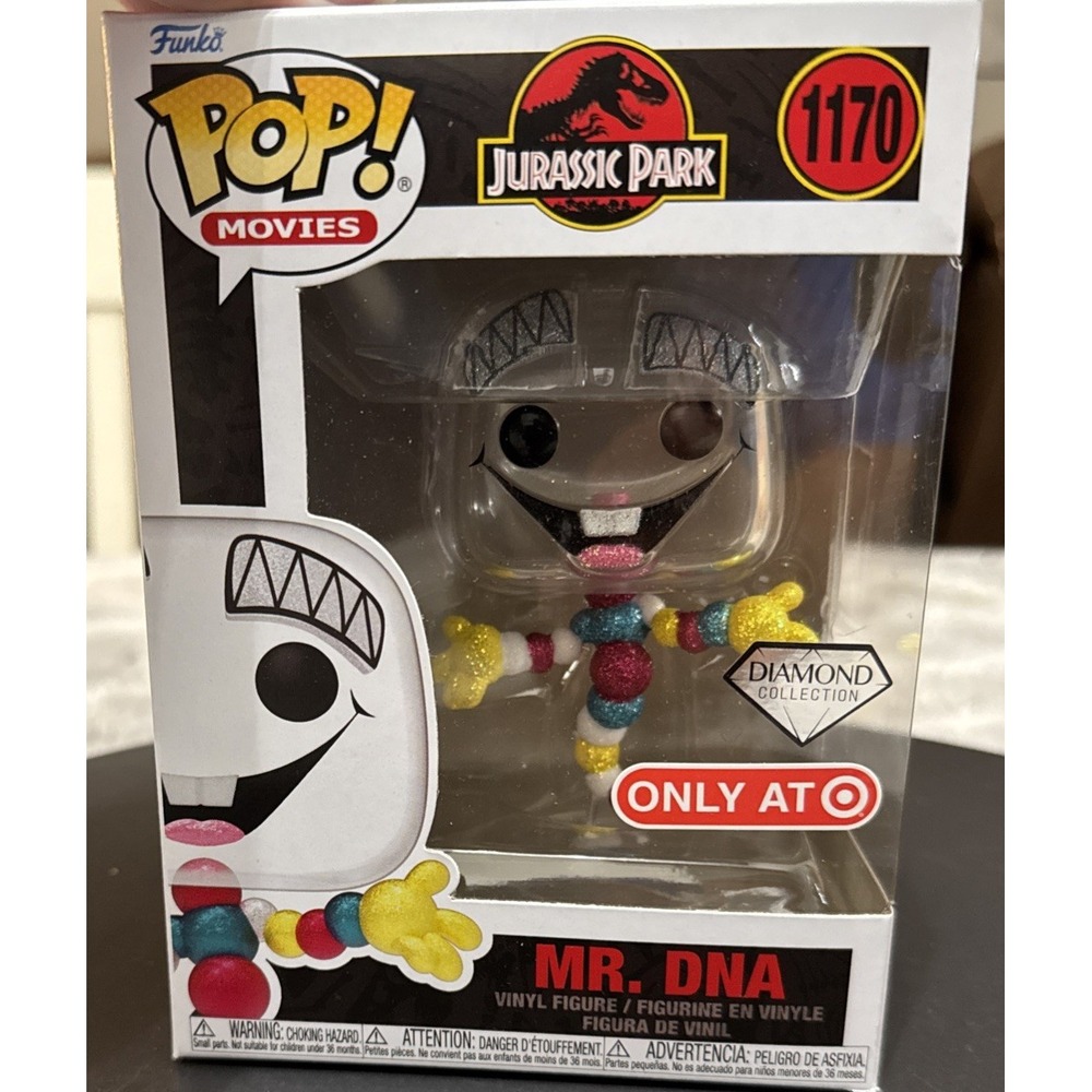 Funko Pop! Vinyl: Jurassic Park - Mr. DNA (Diamond Glitter) - Target (Exclusive)